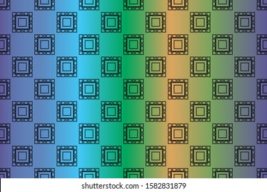 Geometric Background. For Your Graphic Invitation Card, Poster, Brochure. Vector Illustration