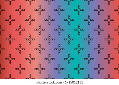 Geometrischer Hintergrund. Für Ihre Grafikkarte, Poster, Broschüre. Vektorillustration-Illustration