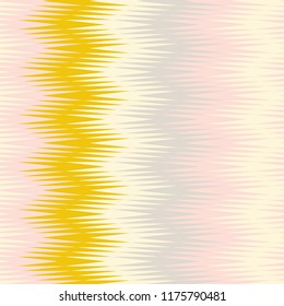  Geometric background with zig zags  shapes. Vector seamless repeat in retro pastel colors.