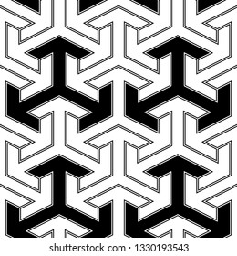 Geometric background.Ethnic ornament. Folk backdrop. Tribal wallpaper.Mosaics motif. Figures image. Digital paper, web design, textile print. Seamless pattern. Vector art work