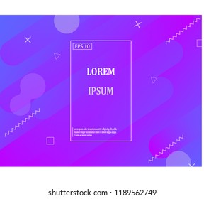 Geometric background.Gradient shapes composition.Eps 10 vector