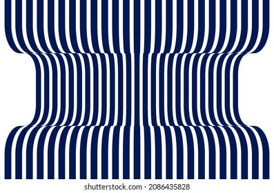 Geometric backgrounds with minimal parallel 3D lines vector abstract illustration, dimensional design cool element, funky style layout for ads posters banners and covers.