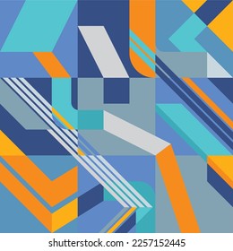 geometric backgrounds with trendy design. Applicable for Covers, Voucher, Posters, Flyers, clothes pattern and Banner Designs.
