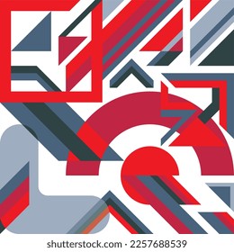 fondos geométricos con un diseño moderno. Aplicable a las coberturas, cupones, pósters, equipo deportivo, volantes, patrón de ropa y diseños de banner.