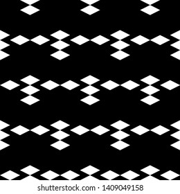 Geometric background.Seamless pattern. Rhombuses ornament. Diamonds backdrop. Digital paper, textile print, web design, abstract. Lozenges wallpaper.Ethnic motif. Vector.