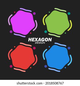 Geometrisches Badge-Set. Trendy minimalistisches Design. EPS10-Vektor.