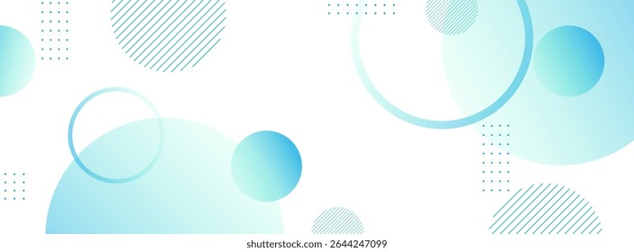 Geometric banner background,blue gradient,memphis style,modern background vector eps 10