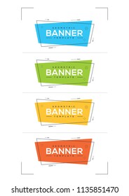 Geometric Banner Concept