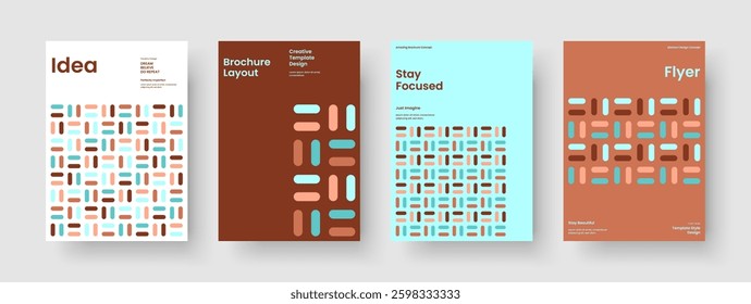 Geometric Banner Design. Abstract Background Layout. Modern Brochure Template. Book Cover. Report. Poster. Business Presentation. Flyer. Handbill. Leaflet. Notebook. Journal. Pamphlet. Advertising