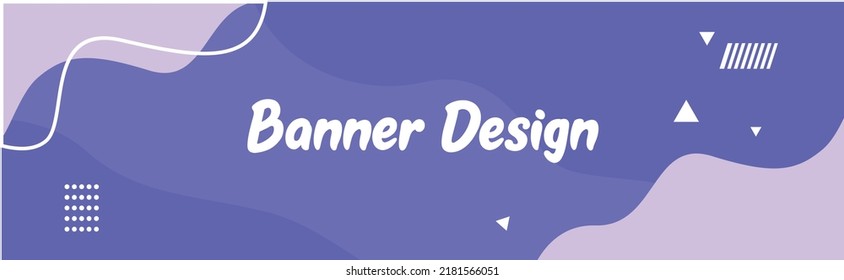 Geometric Banner Design For Event, Website, And Mobile Or Desktop Applications