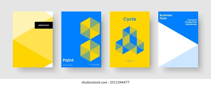 Geometric Banner Design. Isolated Flyer Layout. Modern Business Presentation Template. Book Cover. Brochure. Poster. Report. Background. Pamphlet. Brand Identity. Handbill. Leaflet. Notebook