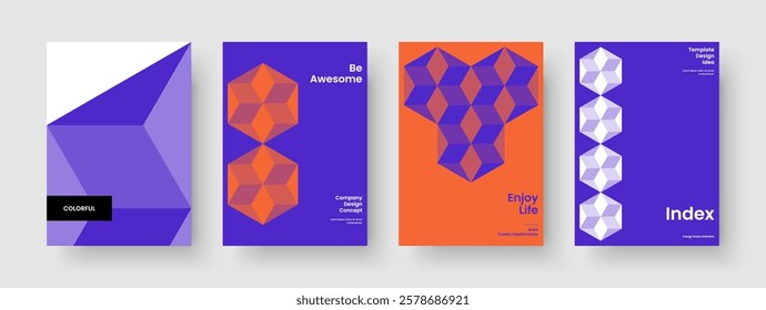 Geometric Banner Design. Modern Brochure Layout. Abstract Flyer Template. Poster. Background. Report. Book Cover. Business Presentation. Leaflet. Notebook. Journal. Brand Identity. Advertising