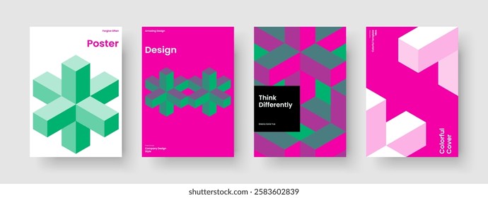 Geometric Banner Design. Modern Report Layout. Creative Brochure Template. Flyer. Business Presentation. Poster. Book Cover. Background. Portfolio. Brand Identity. Notebook. Leaflet. Magazine