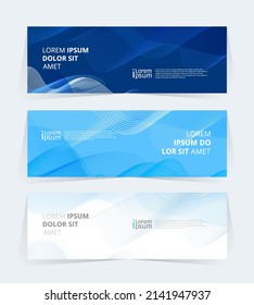 Geometric banner design and Vector presentation template 