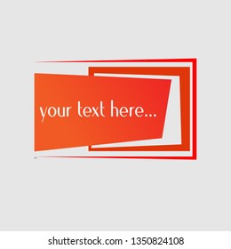 geometric banner with flat style. for poster or social media campaign.