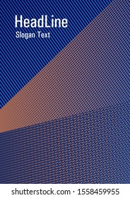 Geometric banner flyer background vector template. Educational brochure cover template. Minimalistic certificate backdrop. Stylish magazine vibrant leaflet. Future geometric pattern Eps10 vector.