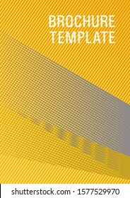 Geometric banner flyer background vector template. Educational certificate concept. Sale catalog vivid mockup. Banner backdrop simple print idea. Laconic rectangle cover template.