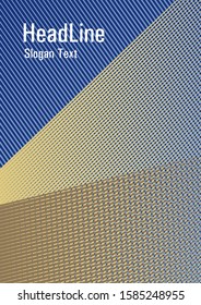 Geometric banner flyer background vector template. Marketing brochure cover design. Advertising commercial magazine. Corporate report mockup. Editable web landing page graphics.