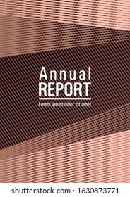 Geometric banner flyer background vector template. Simple annual report mockup. Bauhaus minimal placard background. Educational certificate concept. Marketing brochure cover design.