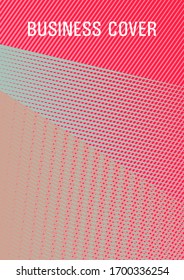 Geometric banner flyer background vector template. Tech diagonal elements backdrop. Trendy stationery folder background. Bright business report concept. Contemporary paper cover design.