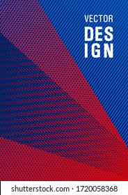 Geometric banner flyer background vector template. Bright business report concept. Hipster art cover geometry. Sale catalog vivid mockup. Trendy stationery folder background.