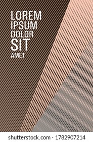 Geometric banner flyer background vector template. Flyer mix digital background blend. Hipster art cover geometry. Minimalistic certificate backdrop. Scientific journal concept.