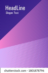 Geometric banner flyer background vector template. Tech diagonal elements backdrop. Poster linear minimalistic Eps10 vector. Corporate branding leaflet. Laconic rectangle cover template.