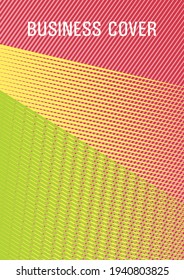Geometric banner flyer background vector template. Cover template with logo place. Advertising commercial magazine. Editable web landing page graphics. Scientific magazine concept.