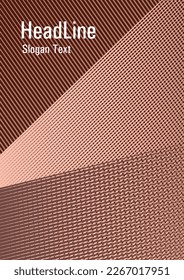 Geometric banner flyer background vector template. Laconic corporate style. Marketing brochure cover design. Simple annual report mockup. Future geometric pattern Eps10 vector.