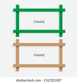 Geometric banner frames. Great vector for social media, web, computers, laptops, photography etc.