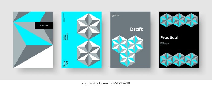 Layout de banner geométrico. Modelo de plano de fundo abstrato. Design Criativo de Relatórios. Apresentação de negócios. Brochura. Panfleto. Cartaz. Capa de Livro. Carteira. Folheto informativo. Revista. Panfleto. Catálogo