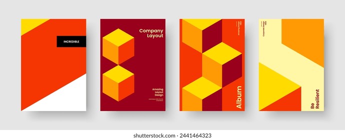 Geometric Banner Layout. Abstract Flyer Template. Isolated Report Design. Poster. Brochure. Business Presentation. Book Cover. Background. Pamphlet. Brand Identity. Newsletter. Handbill. Journal