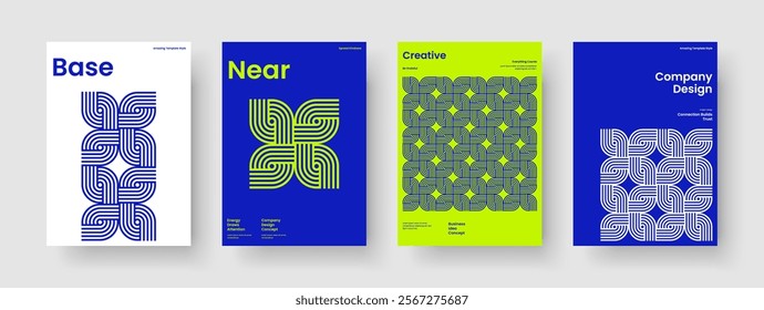 Geometric Banner Layout. Abstract Report Design. Isolated Book Cover Template. Poster. Background. Business Presentation. Brochure. Flyer. Pamphlet. Newsletter. Catalog. Advertising. Leaflet