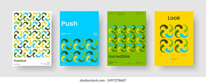 Diseño de Anuncio geométrico. Diseño de portada de libro creativo. Plantilla de folleto aislado. Volante. Antecedentes. Cartel. Informe. Presentación de Negocios. Catálogo. Boletín informativo. Publicidad. Folleto. Cuaderno