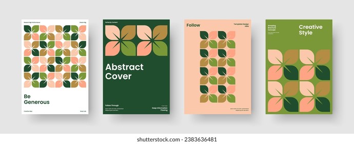 Geometric Banner Layout. Creative Business Presentation Template. Isolated Brochure Design. Poster. Flyer. Background. Report. Book Cover. Handbill. Advertising. Brand Identity. Magazine. Journal