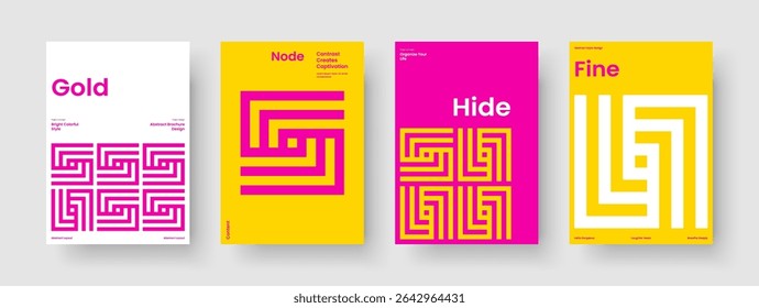 Geometric Banner Layout. Isolated Background Design. Abstract Flyer Template. Book Cover. Report. Business Presentation. Brochure. Poster. Advertising. Brand Identity. Pamphlet. Notebook. Journal