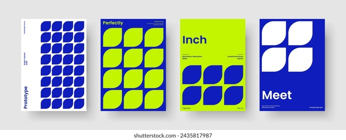 Diseño de pancarta geométrico. Diseño de folleto aislado. Plantilla de fondo abstracto. Portada del libro. Presentación empresarial. Informe. Volante. Cartel. Boletín informativo. Folleto. Prospecto. Handbill. Catálogo. Revista