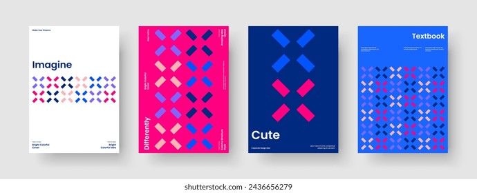 Geometric Banner Layout. Isolated Report Design. Creative Brochure Template. Flyer. Background. Business Presentation. Poster. Book Cover. Catalog. Notebook. Leaflet. Portfolio. Handbill. Magazine