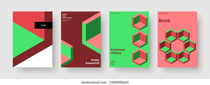 Geometric Banner Layout. Isolated Report Design. Abstract Flyer Template. Book Cover. Brochure. Poster. Business Presentation. Background. Notebook. Magazine. Portfolio. Brand Identity. Catalog