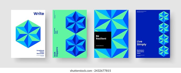 Geometrisches Bannerlayout. Modernes Hintergrunddesign. Creative Broschürenvorlage. Geschäftspräsentation. Bericht. Buchumschlag. Flyer. Poster. Newsletter. In: Journal. Katalog. Portfolio. Handzettel Notizbuch
