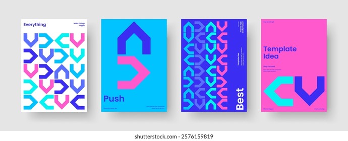 Geometric Banner Layout. Modern Brochure Design. Abstract Flyer Template. Book Cover. Background. Report. Poster. Business Presentation. Portfolio. Pamphlet. Leaflet. Handbill. Newsletter