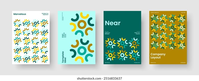 Geometric Banner Layout. Modern Flyer Design. Isolated Brochure Template. Poster. Report. Background. Business Presentation. Book Cover. Newsletter. Catalog. Pamphlet. Handbill. Portfolio