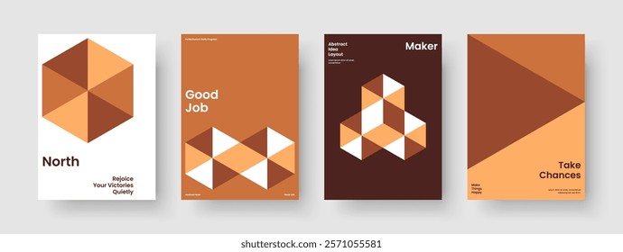 Geometric Banner Layout. Modern Report Design. Abstract Flyer Template. Background. Brochure. Poster. Business Presentation. Book Cover. Advertising. Notebook. Handbill. Brand Identity. Pamphlet