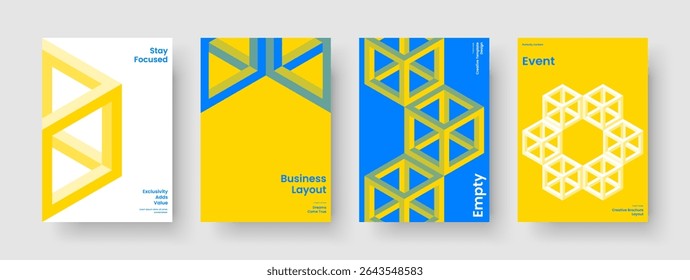 Modelo de Banner Geométrico. Disposição Abstrata Da Capa Do Livro. Design de cartaz isolado. Histórico. Panfleto. Apresentação de negócios. Relatório. Brochura. Notebook. Folheto informativo. Revista. Catálogo. Carteira. Panfleto