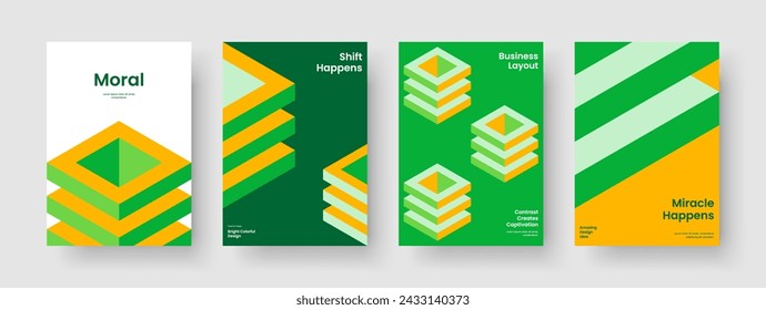 Geometric Banner Template. Creative Book Cover Layout. Isolated Background Design. Brochure. Business Presentation. Report. Poster. Flyer. Pamphlet. Notebook. Catalog. Magazine. Brand Identity
