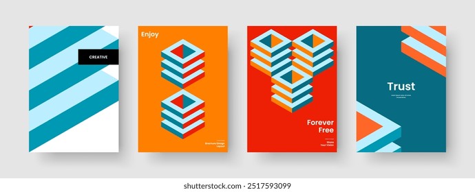 Geometric Banner Template. Isolated Brochure Layout. Creative Book Cover Design. Report. Business Presentation. Background. Poster. Flyer. Journal. Catalog. Newsletter. Advertising. Notebook