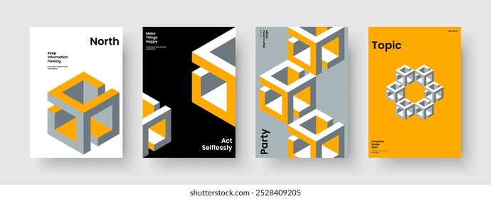 Plantilla de Anuncio geométrica. Diseño de póster aislado. Diseño creativo de folletos. Antecedentes. Presentación de Negocios. Volante. Portada de libro. Informe. Diario. Revista. Cuaderno. Boletín informativo. Panfleto. Catálogo