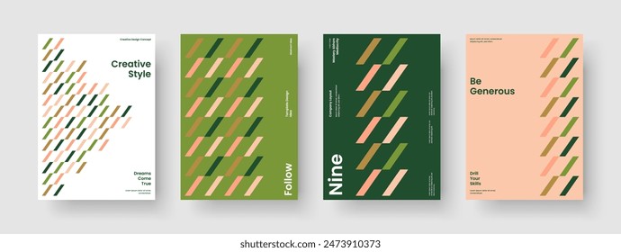 Geometrische Banner-Vorlage. Modernes Hintergrundlayout. Kreativer Berichtsentwurf. Geschäftspräsentation. Buchumschlag. Poster. Broschüre. Flyer. Handzettel Notebook. Merkblatt. In: Journal. Broschüre. Katalog