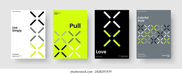 Geometric Banner Template. Modern Poster Layout. Isolated Business Presentation Design. Brochure. Book Cover. Report. Flyer. Background. Handbill. Brand Identity. Portfolio. Leaflet. Magazine