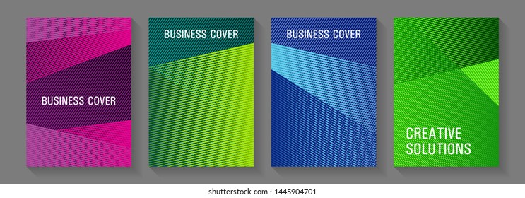 Geometric banner vector backgrounds. Elegant commercial covers geometry set. Abstract business catalogs concept. Poster linear minimalistic Eps10 vectors. Stylish magazine vibrant leaflets.